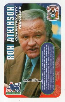 Figurina Ron Atkinson - Squads Premier League 1996-1997. Pro Edition n. 32 - Subbuteo