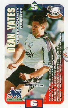 Cromo Dean Yates - Squads Premier League 1996-1997. Pro Edition n. 40 - Subbuteo