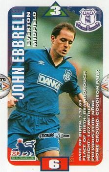 Sticker John Ebbrell - Squads Premier League 1996-1997. Pro Edition n. 49 - Subbuteo