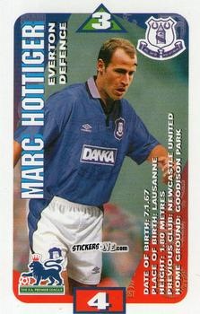 Cromo Marc Hottiger - Squads Premier League 1996-1997. Pro Edition n. 50 - Subbuteo