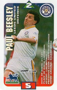 Cromo Paul Beesley - Squads Premier League 1996-1997. Pro Edition n. 59 - Subbuteo