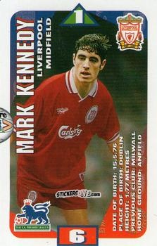 Figurina Mark Kennedy - Squads Premier League 1996-1997. Pro Edition n. 69 - Subbuteo