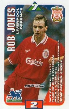 Sticker Rob Jones - Squads Premier League 1996-1997. Pro Edition n. 71 - Subbuteo
