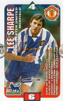 Figurina Lee Sharpe - Squads Premier League 1996-1997. Pro Edition n. 81 - Subbuteo
