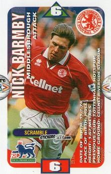Figurina Nick Barmby - Squads Premier League 1996-1997. Pro Edition n. 91 - Subbuteo