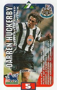 Cromo Darren Huckerby - Squads Premier League 1996-1997. Pro Edition n. 95 - Subbuteo