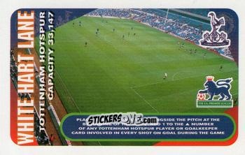 Figurina White Hart Lane - Squads Premier League 1996-1997. Pro Edition n. 130 - Subbuteo