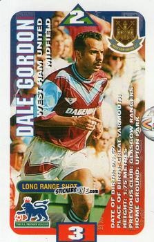 Cromo Dale Gordon - Squads Premier League 1996-1997. Pro Edition n. 140 - Subbuteo