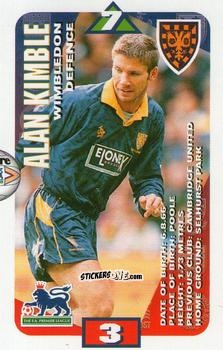 Cromo Alan Kimble - Squads Premier League 1996-1997. Pro Edition n. 146 - Subbuteo