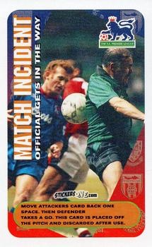 Sticker Official gets in the way - Squads Premier League 1996-1997. Pro Edition n. M3 - Subbuteo