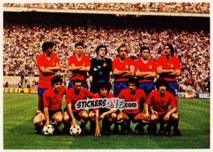 Figurina Spanien - Fussball 1980-1981 n. 1 - Bergmann