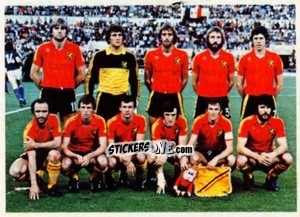 Cromo Belgien - Fussball 1980-1981 n. 18 - Bergmann