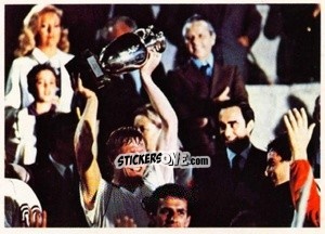Figurina Hrubesch - Fussball 1980-1981 n. 28 - Bergmann