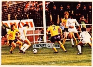 Cromo Jennings / Nelson / O'Leary / Kempes / Flores - Fussball 1980-1981 n. 43 - Bergmann