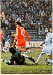 Cromo Janzon / Funk / Gruber - Fussball 1980-1981 n. 75 - Bergmann