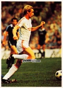 Sticker Hans Weiner - Fussball 1980-1981 n. 77 - Bergmann