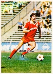 Sticker Herbert Zimmermann - Fussball 1980-1981 n. 88 - Bergmann