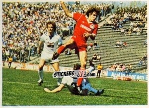 Sticker Pierre Littbarski - Thiele - Opitz - Fussball 1980-1981 n. 94 - Bergmann