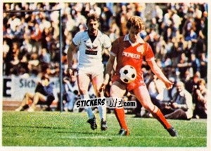 Sticker Tony Woodcock - Thiele - Fussball 1980-1981 n. 95 - Bergmann