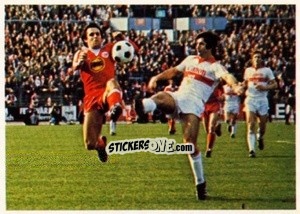 Figurina Wolfgnag Seel / Dragan Holcer - Fussball 1980-1981 n. 101 - Bergmann
