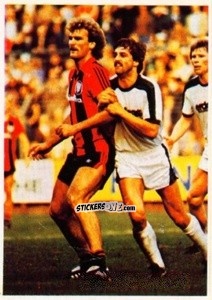 Cromo Fleer / Borchers / Nielsen - Fussball 1980-1981 n. 115 - Bergmann