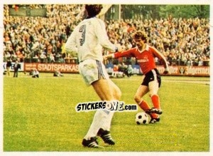 Cromo Bertram Beierlorzer - Fussball 1980-1981 n. 127 - Bergmann