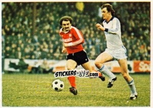 Cromo Helmut Schroder / Scholz - Fussball 1980-1981 n. 133 - Bergmann