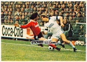 Cromo Ulrich Buscher / Winskosky - Fussball 1980-1981 n. 137 - Bergmann