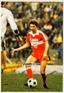 Figurina Hermann Ohlicher - Fussball 1980-1981 n. 154 - Bergmann