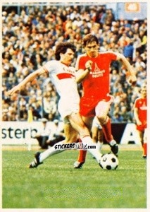 Cromo Augenthaler - Kelsch - Fussball 1980-1981 n. 155 - Bergmann
