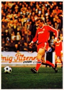Figurina Hans-Peter Briegel - Fussball 1980-1981 n. 166 - Bergmann