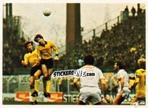 Cromo Theis / Votava / Burgsmuller / Volkert / Holcer - Fussball 1980-1981 n. 184 - Bergmann