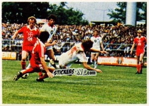 Cromo Reimann / Posner / Eigl / Hartwig / Brucjen - Fussball 1980-1981 n. 212 - Bergmann