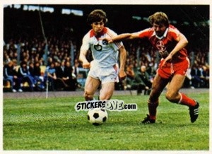 Cromo Milewski / Gniech - Fussball 1980-1981 n. 218 - Bergmann