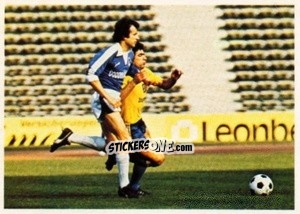 Cromo Sturz / Popivoda - Fussball 1980-1981 n. 225 - Bergmann