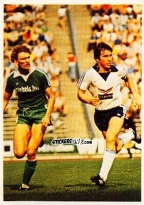 Cromo Paul Steiner / Fischer - Fussball 1980-1981 n. 243 - Bergmann