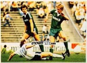 Cromo Saborowski / Fruck / Bittcher - Fussball 1980-1981 n. 247 - Bergmann