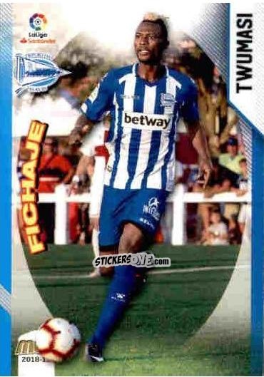 Cromo Twumasi - Liga 2018-2019. Megacracks n. 17 - Panini