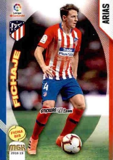 Cromo Arias - Liga 2018-2019. Megacracks n. 59bis - Panini