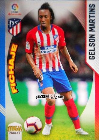 Figurina Gelson Martins - Liga 2018-2019. Megacracks n. 71 - Panini