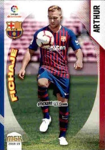 Figurina Arthur - Liga 2018-2019. Megacracks n. 95 - Panini
