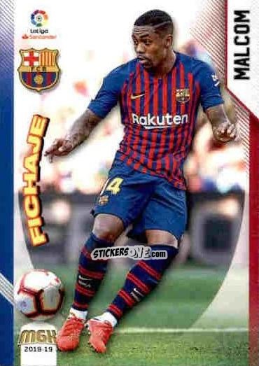 Figurina Malcom - Liga 2018-2019. Megacracks n. 98 - Panini