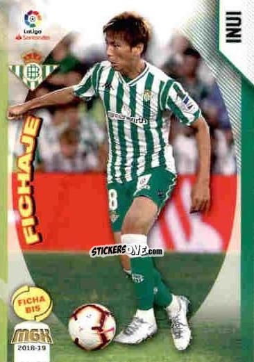 Figurina Inui - Liga 2018-2019. Megacracks n. 125bis - Panini