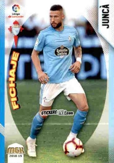 Figurina Juncá - Liga 2018-2019. Megacracks n. 144 - Panini