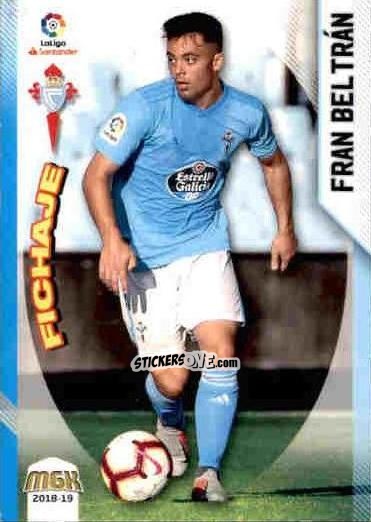 Figurina Fran Beltrán - Liga 2018-2019. Megacracks n. 148 - Panini