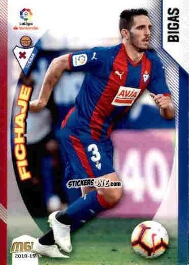 Figurina Bigas - Liga 2018-2019. Megacracks n. 170 - Panini
