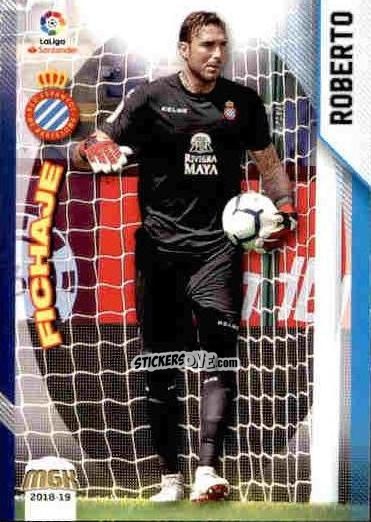 Figurina Roberto - Liga 2018-2019. Megacracks n. 192 - Panini