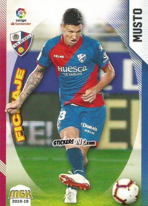 Cromo Musto - Liga 2018-2019. Megacracks n. 287 - Panini