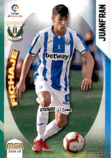 Figurina Juanfran - Liga 2018-2019. Megacracks n. 302 - Panini