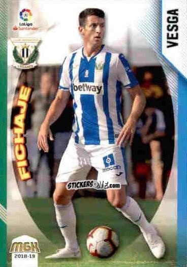 Figurina Vesga - Liga 2018-2019. Megacracks n. 311 - Panini